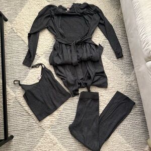 Victoria's Secret Charcoal Lounge Top